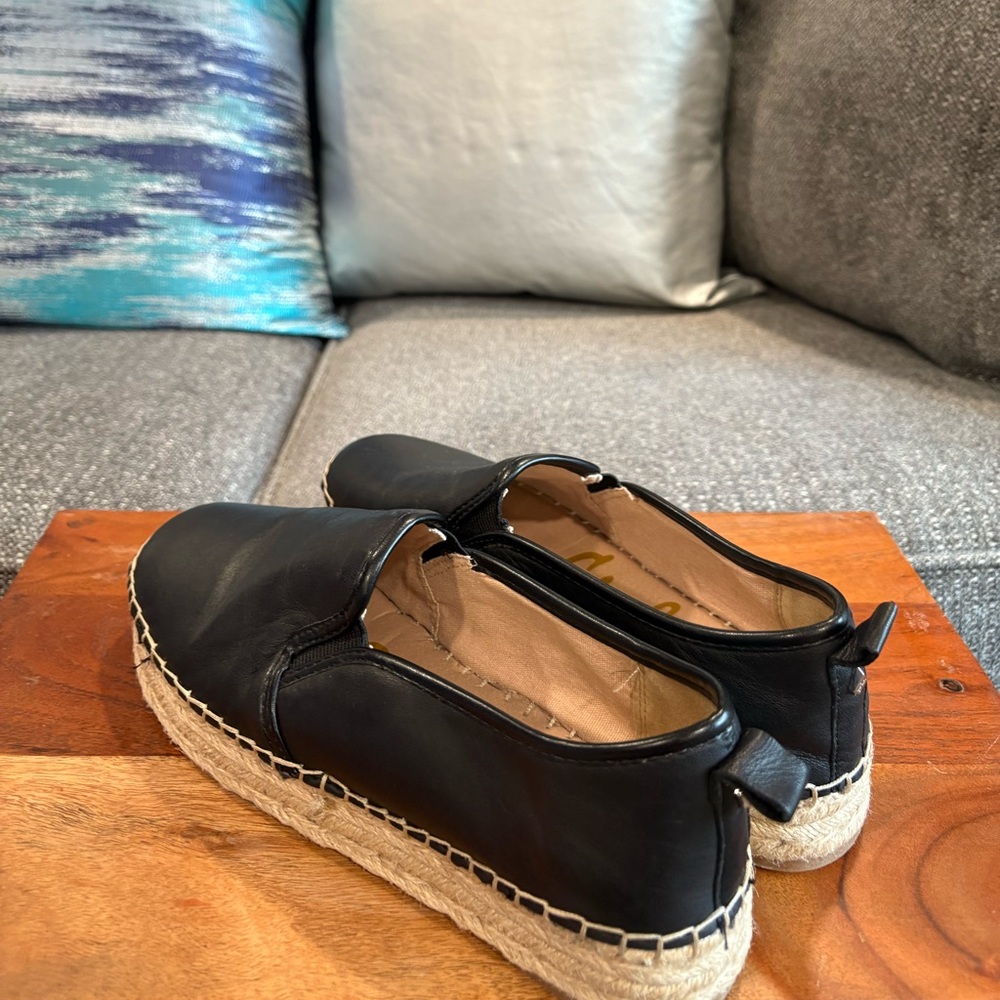 Size 9 Sam Edelman Espadrille Platform Flats